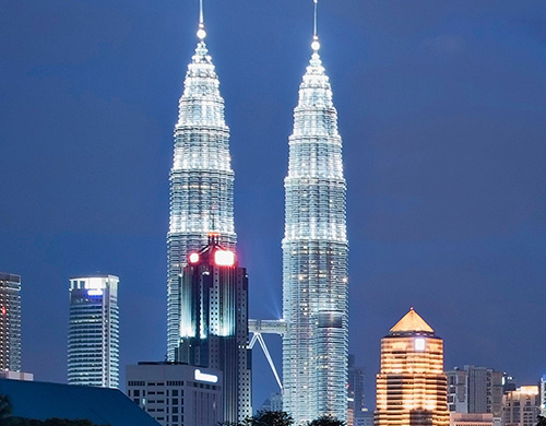 马来西亚吉隆坡国家 石油双子塔